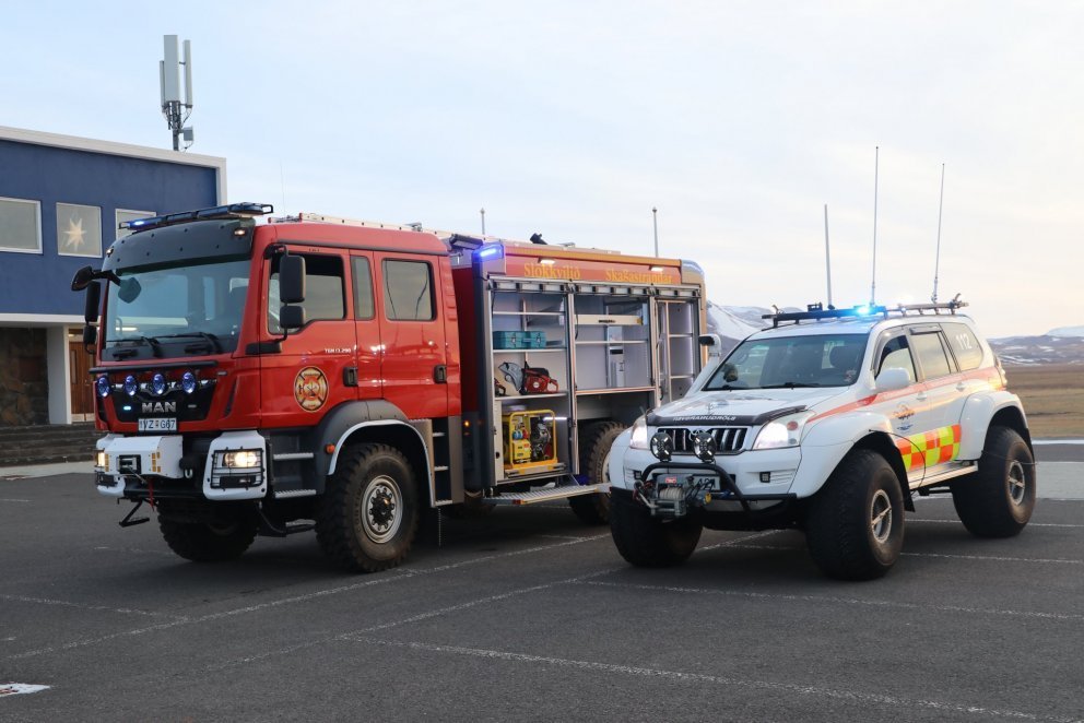 Slökkvibifreið Skagabyggðar